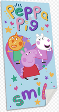 Peppa Pig Handklæði 100% Bómull 70x140