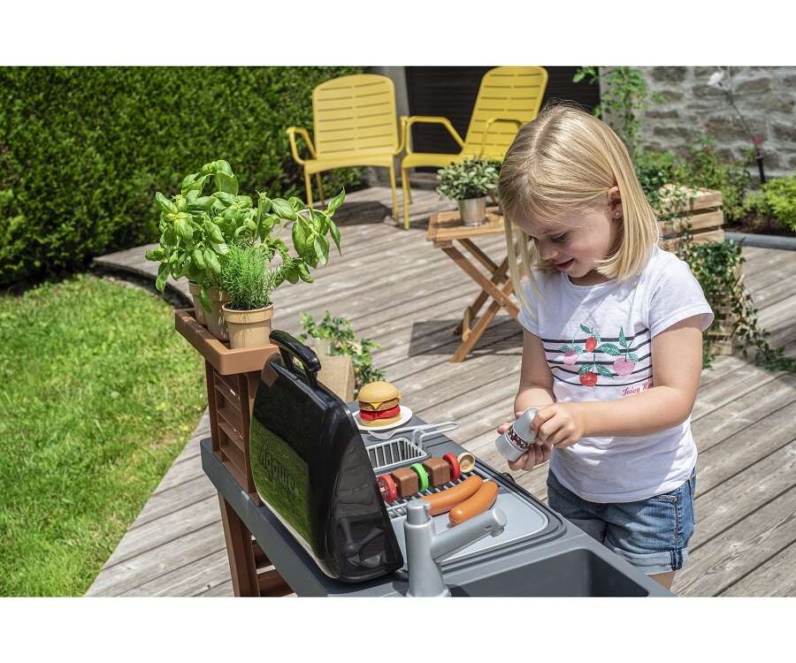 Smoby Grill Garð eldhús