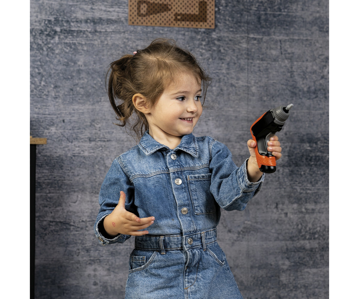 Smoby Black+Decker trukkur með verkfæratösku