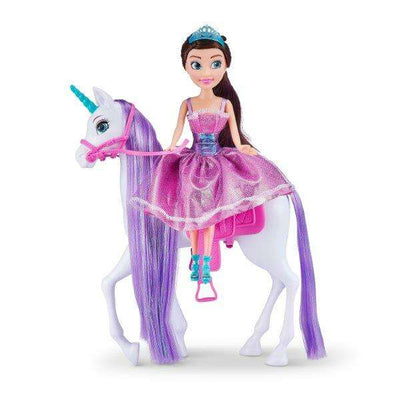 Sparkle Girlz dúkka 26 cm og einhyrningur – beyglaðar umbúðir