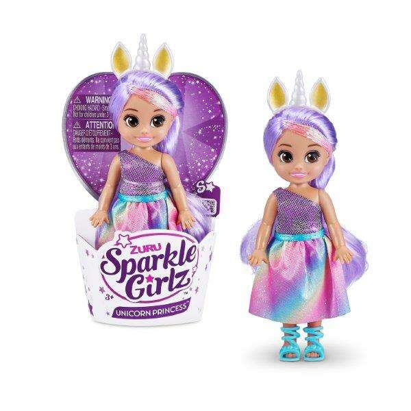 ZURU Sparkle -dúkka 11cm Unicorn