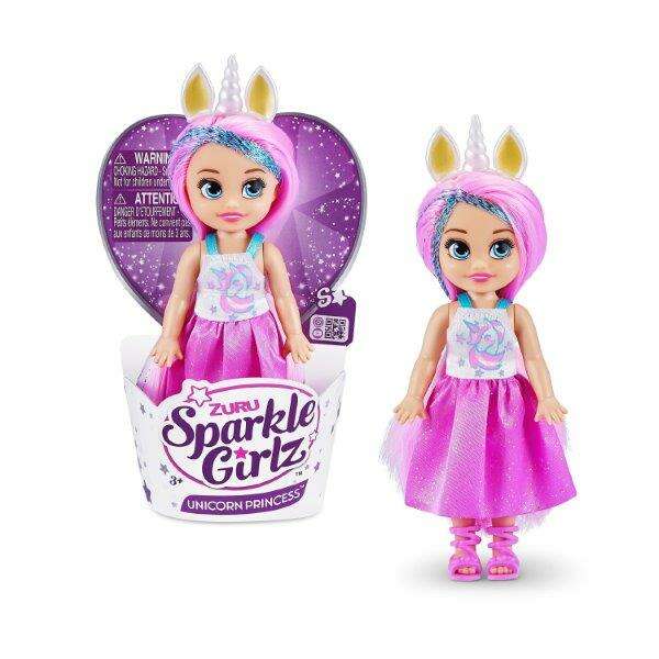 ZURU Sparkle -dúkka 11cm Unicorn