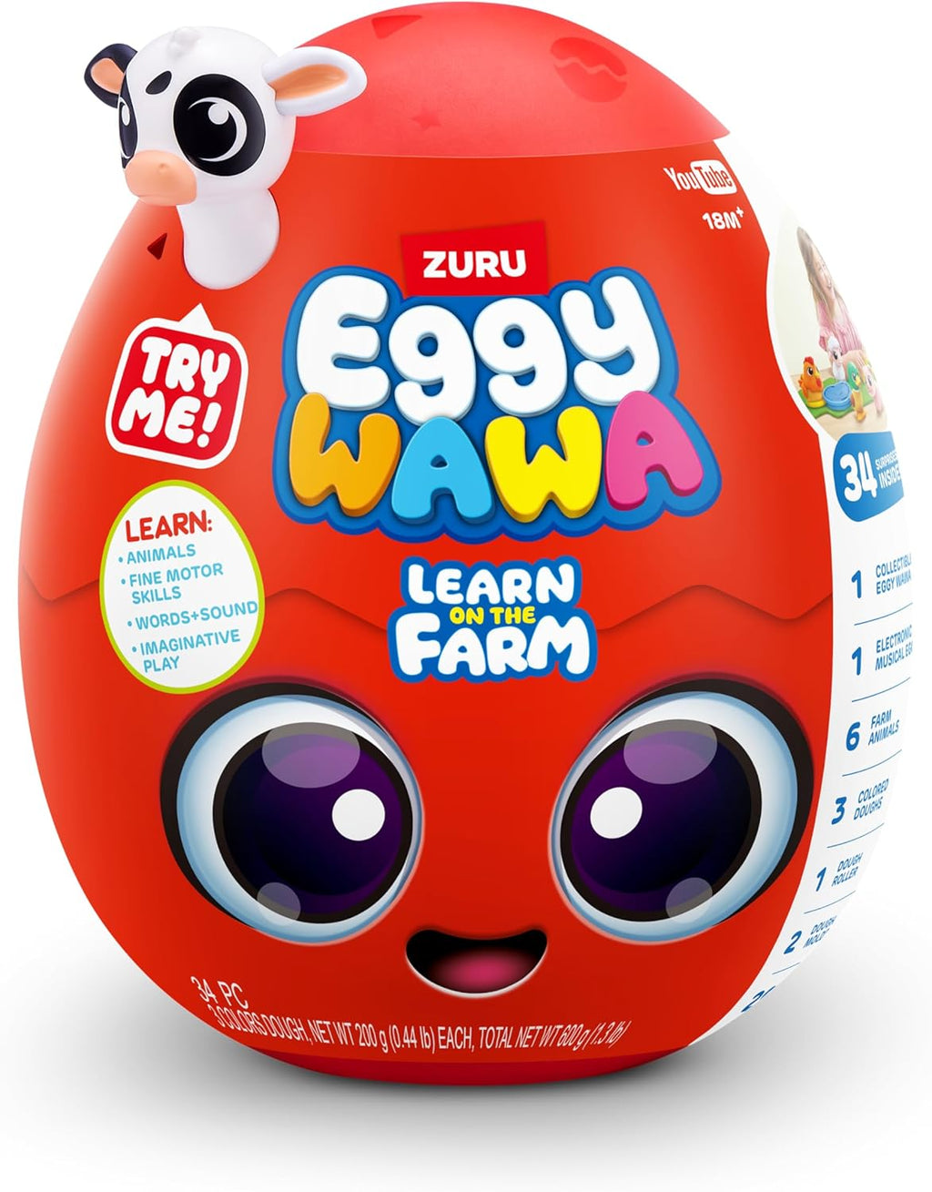ZURU EggyWava  Farm animals egg