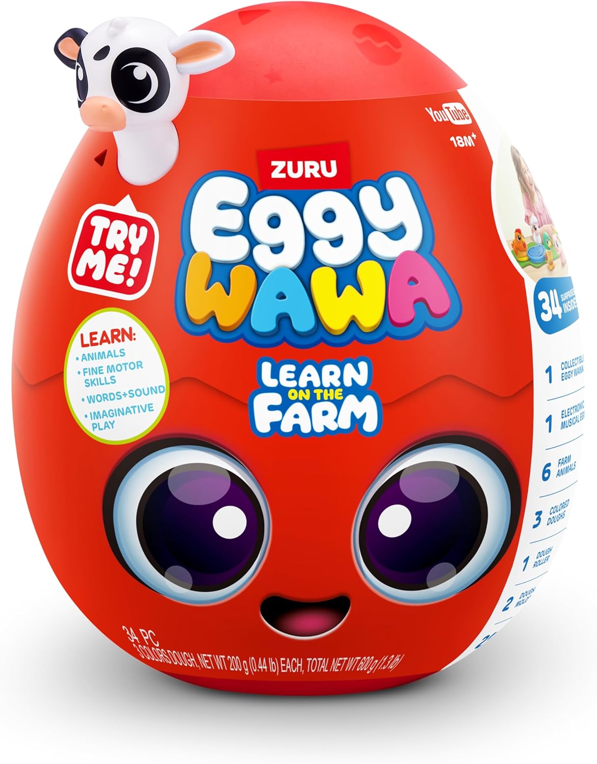 ZURU EggyWava  Farm animals egg