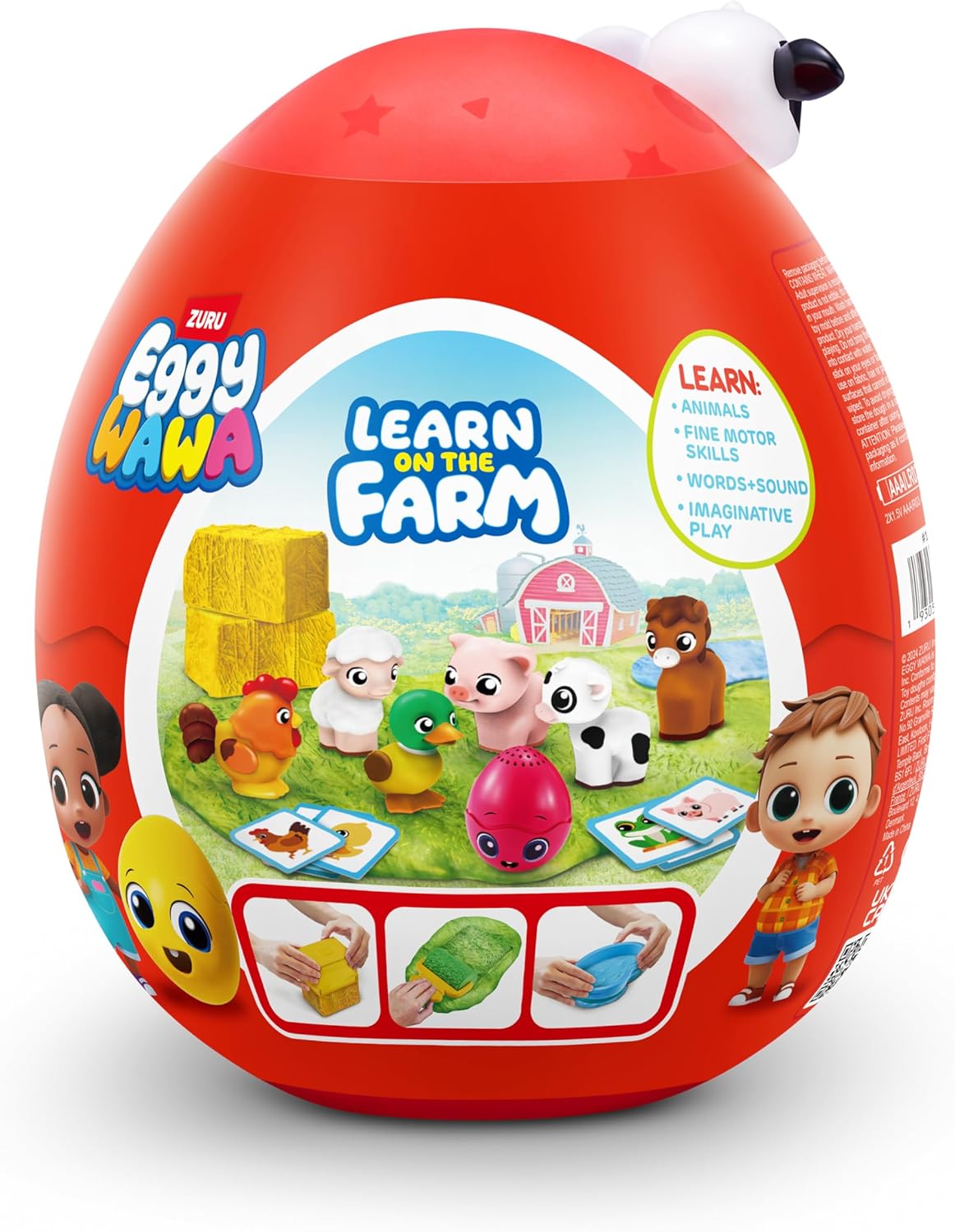 ZURU EggyWava  Farm animals egg