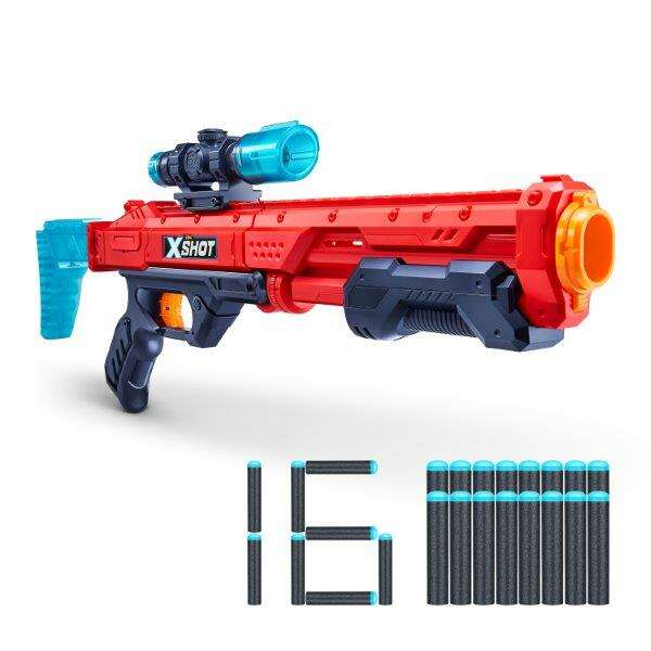 ZURU X-SHOT - Hawk Eye - Rauð