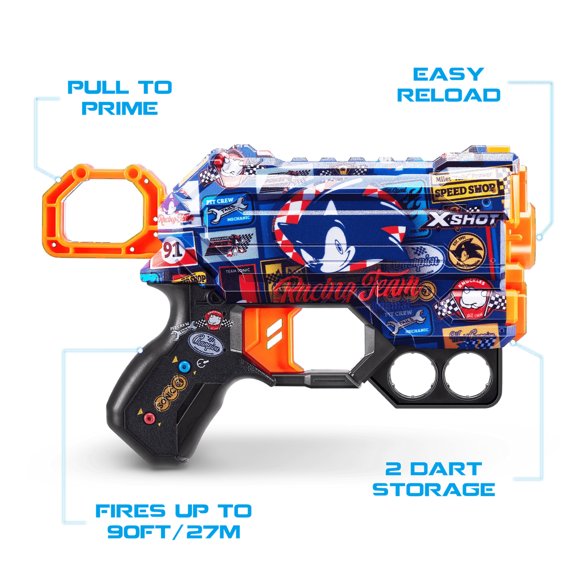 ZURU X-SHOT-Sonic Menace