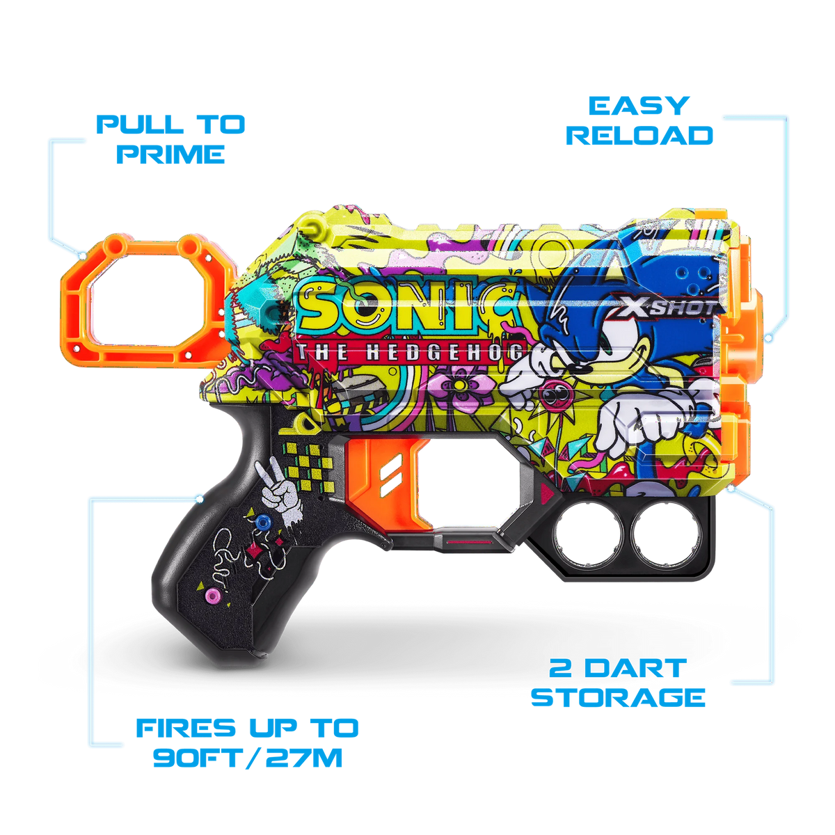 ZURU X-SHOT-Sonic Menace