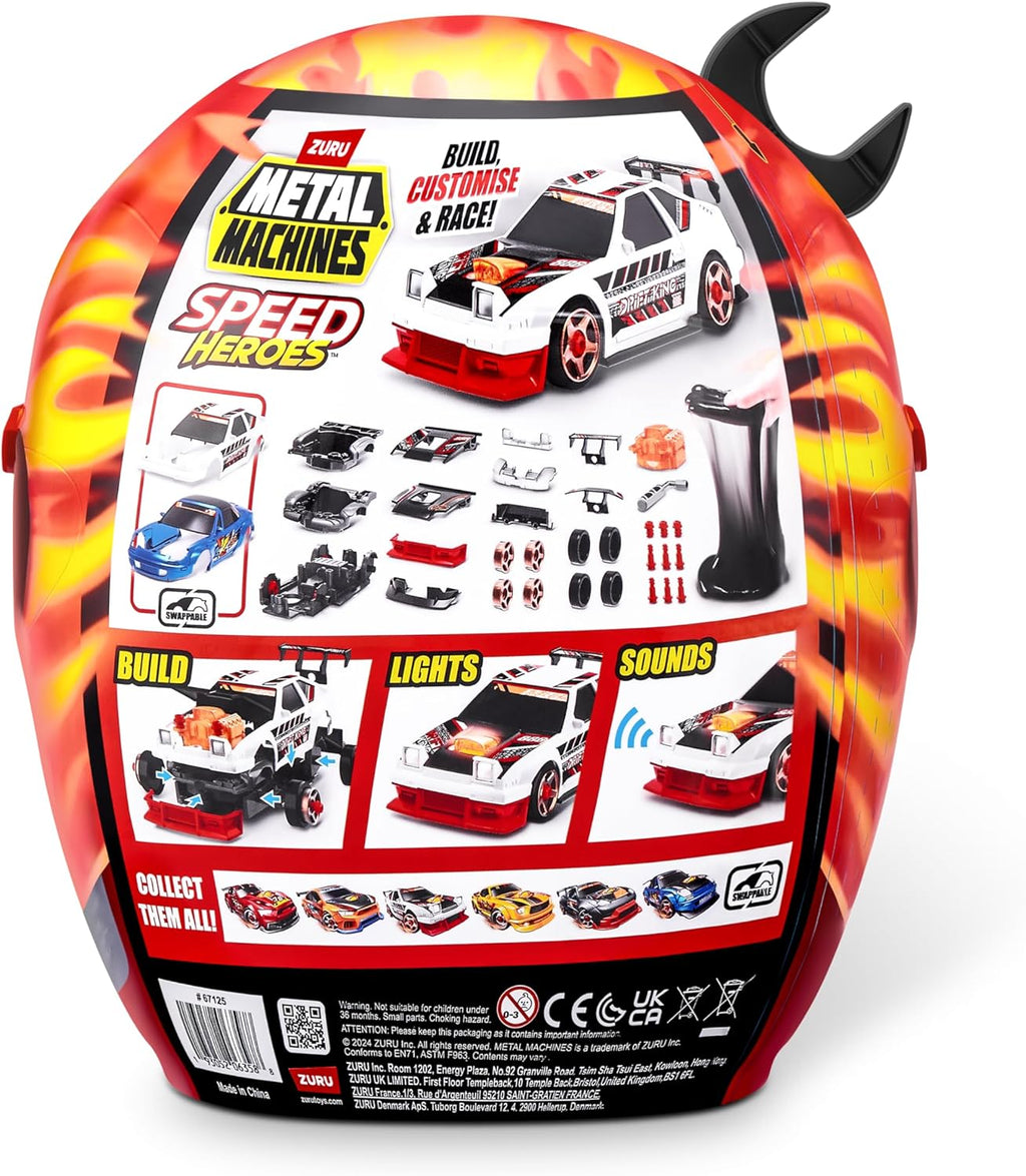 ZURU METAL M Speed Heros Mótor Hjálmur