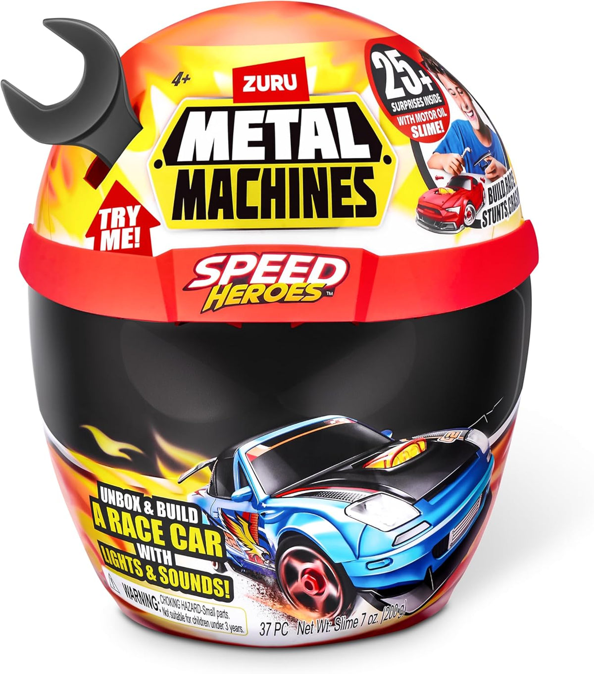 ZURU METAL M Speed Heros Mótor Hjálmur