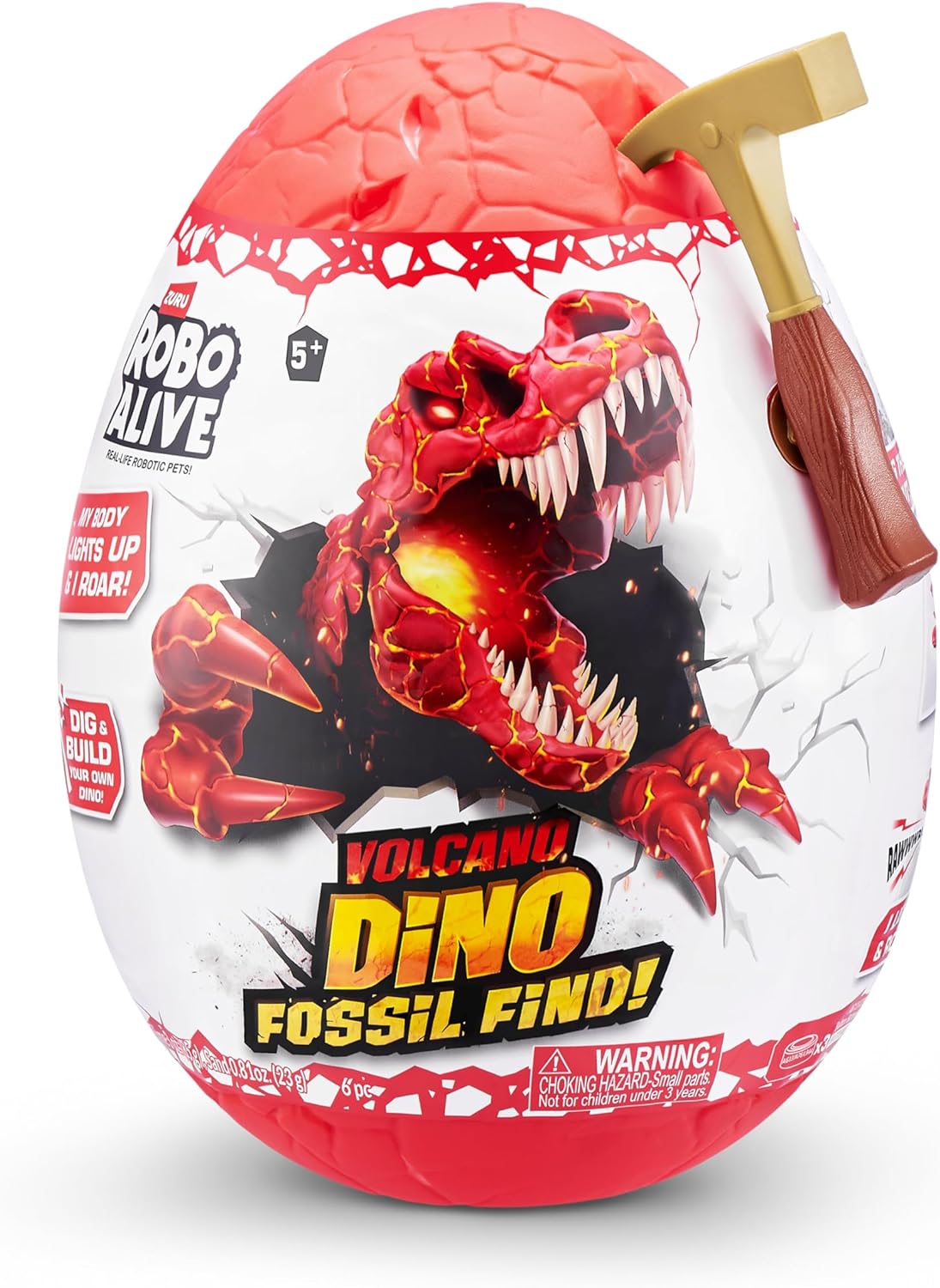 Zuru ROBO ALIVE-DINO Rautt m hamri