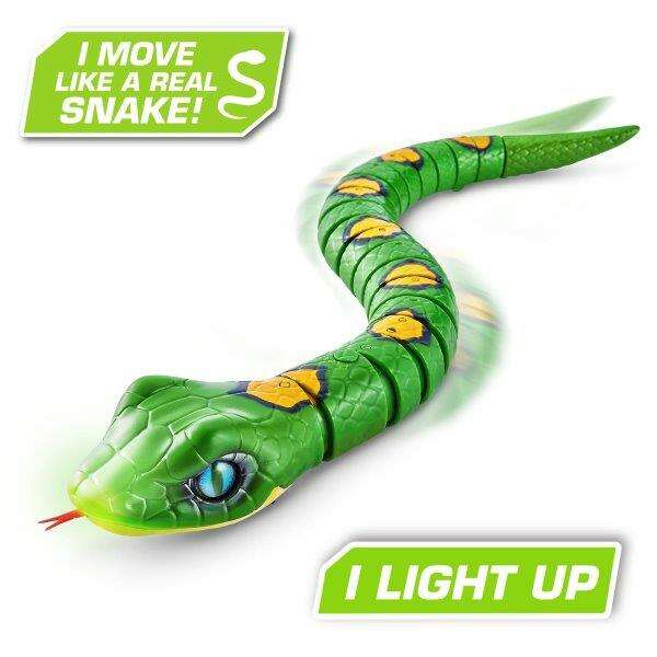 ZURU ROBO ALIVE Snákur Glow in dark