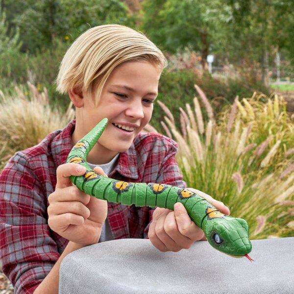 ZURU ROBO ALIVE Snákur Glow in dark