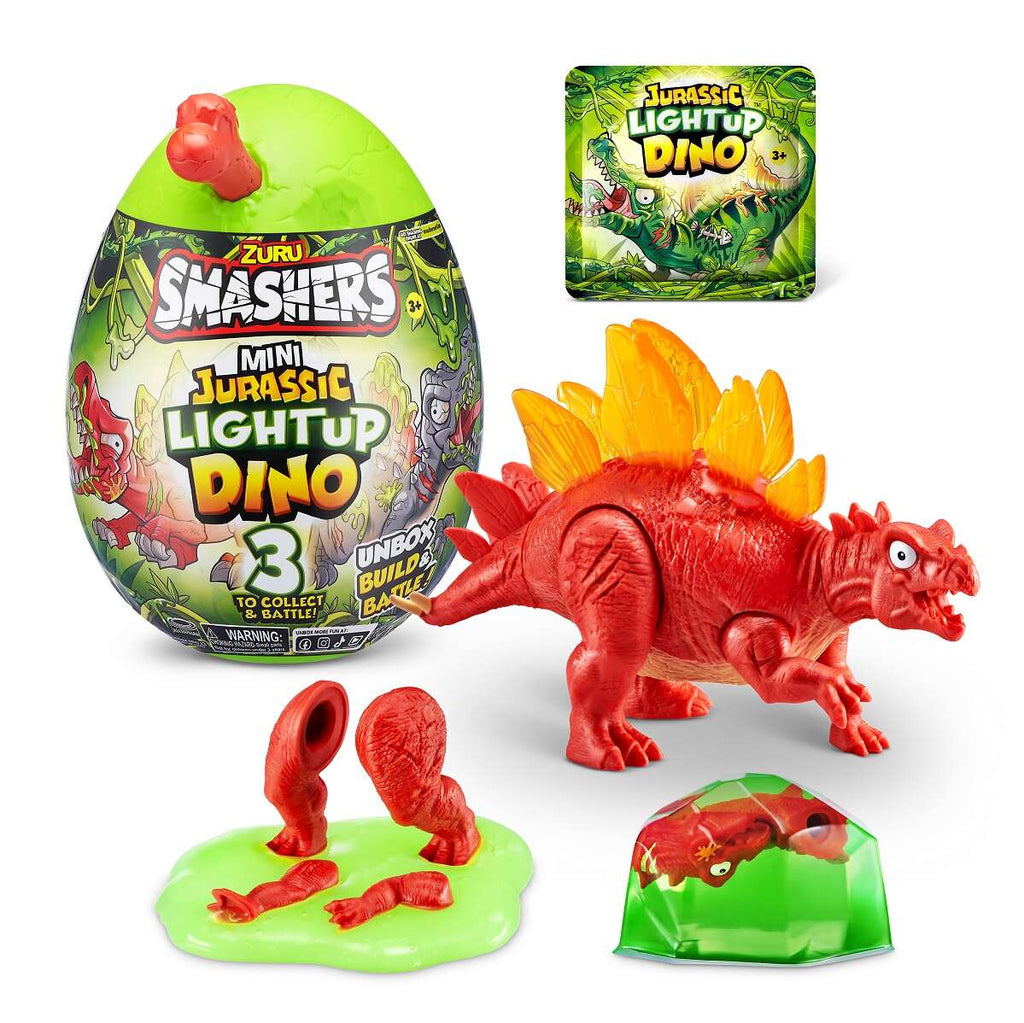 Zuru Smashers Mini Jurasic Ligh Up sería 1