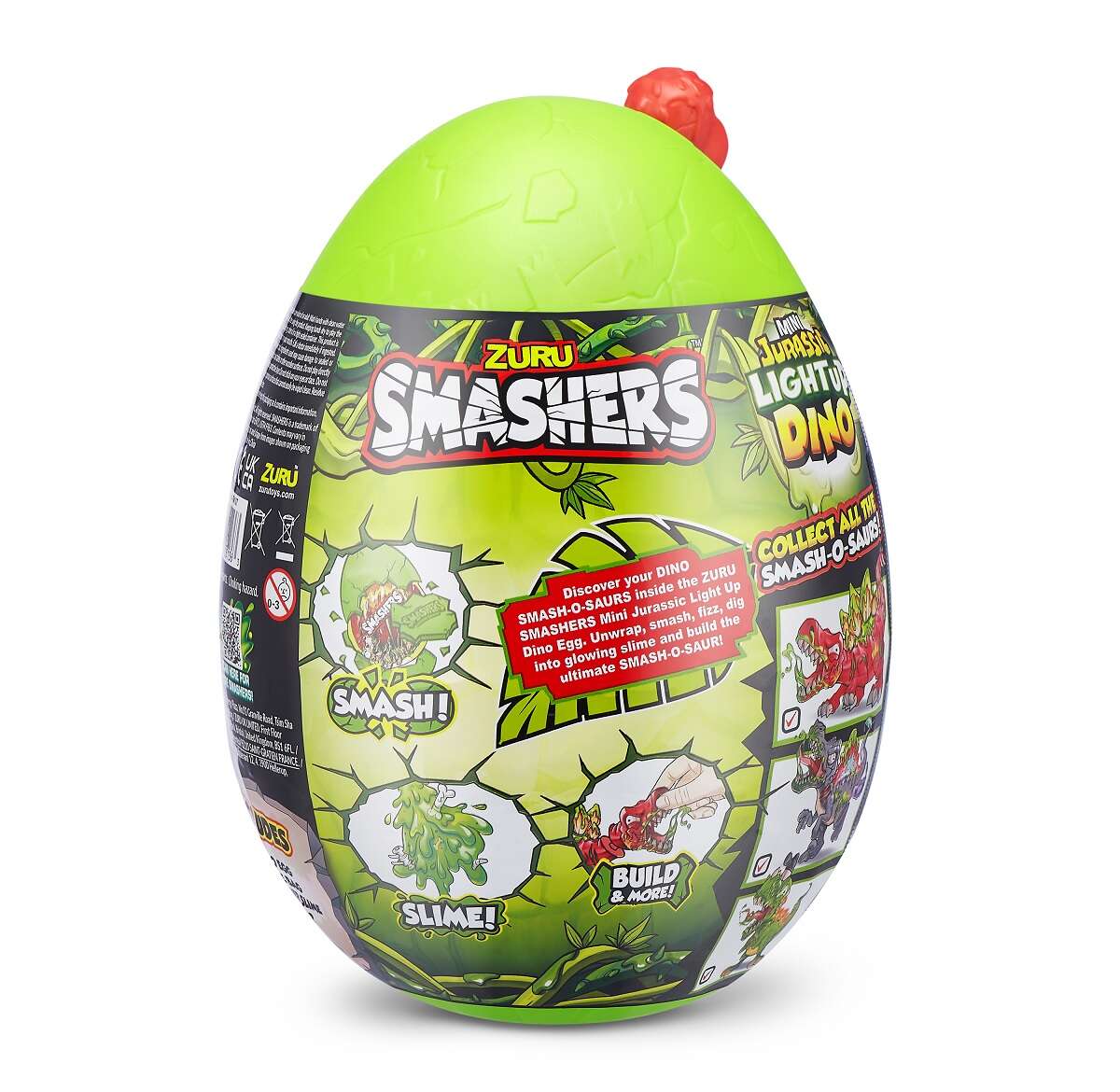Zuru Smashers Mini Jurasic Ligh Up sería 1