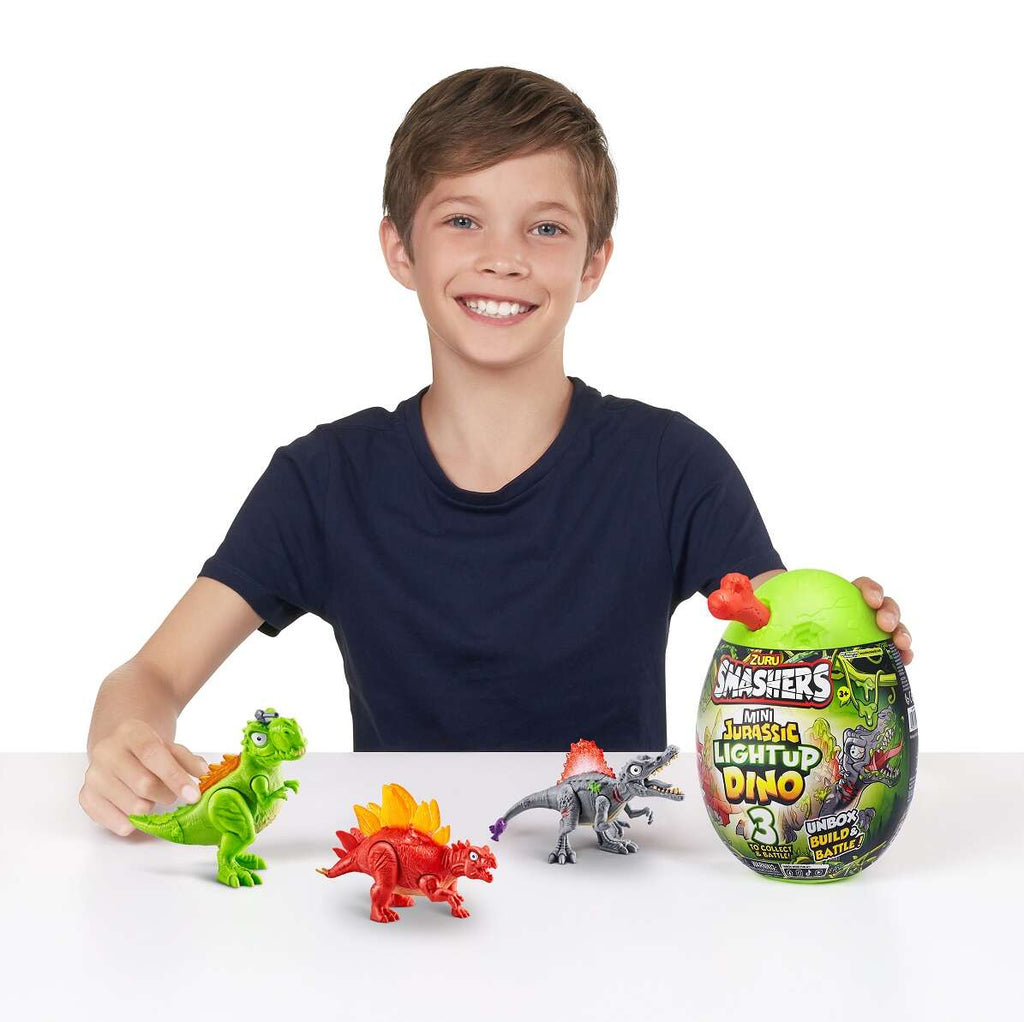 Zuru Smashers Mini Jurasic Ligh Up sería 1