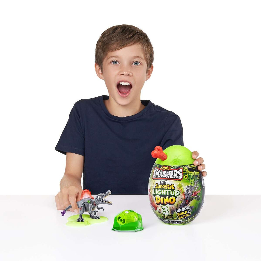 Zuru Smashers Mini Jurasic Ligh Up sería 1