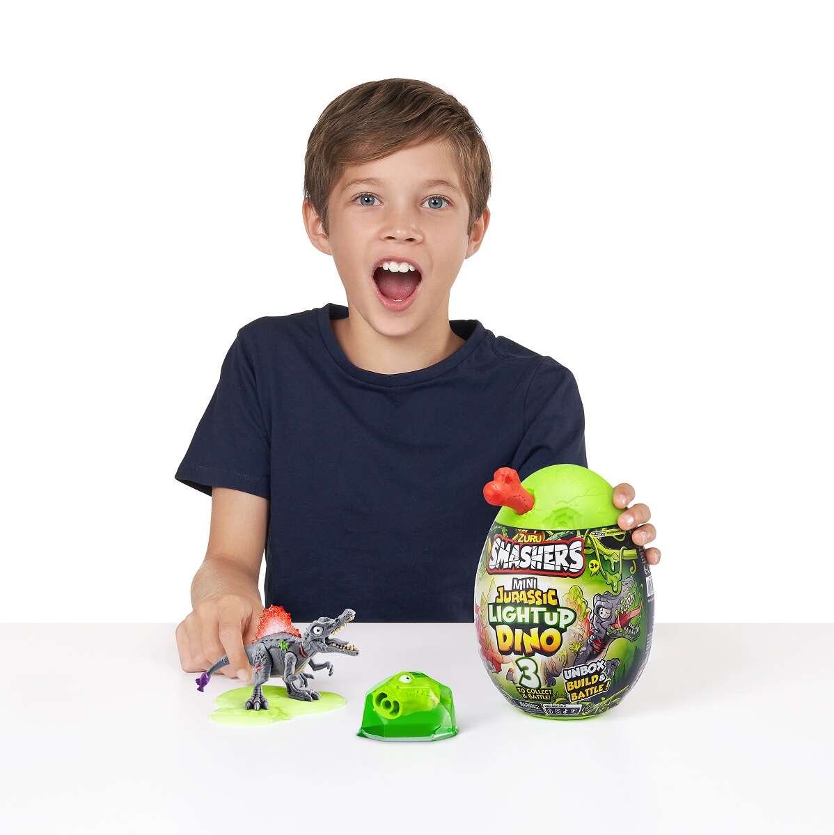 Zuru Smashers Mini Jurasic Ligh Up sería 1