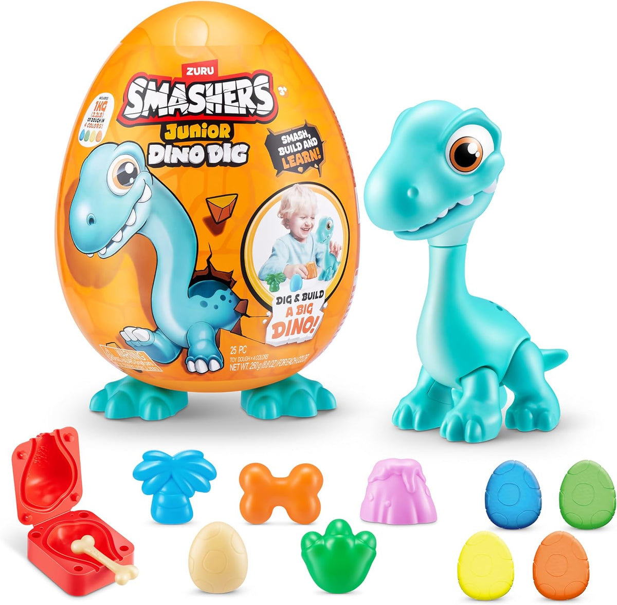 Zuru Smashers Jr Dino Leir Stórt