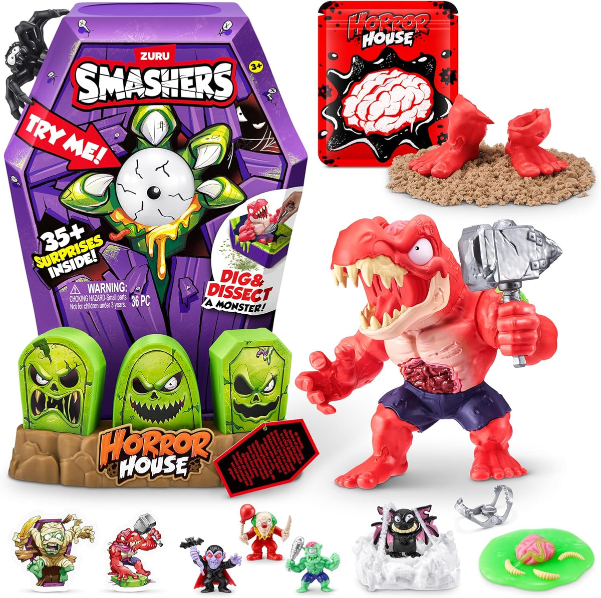 ZURU SMASHERS Horror House líkkista STÓR