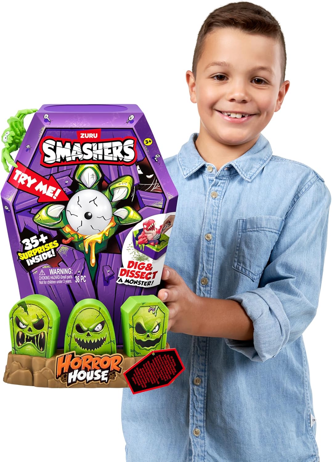 ZURU SMASHERS Horror House líkkista STÓR