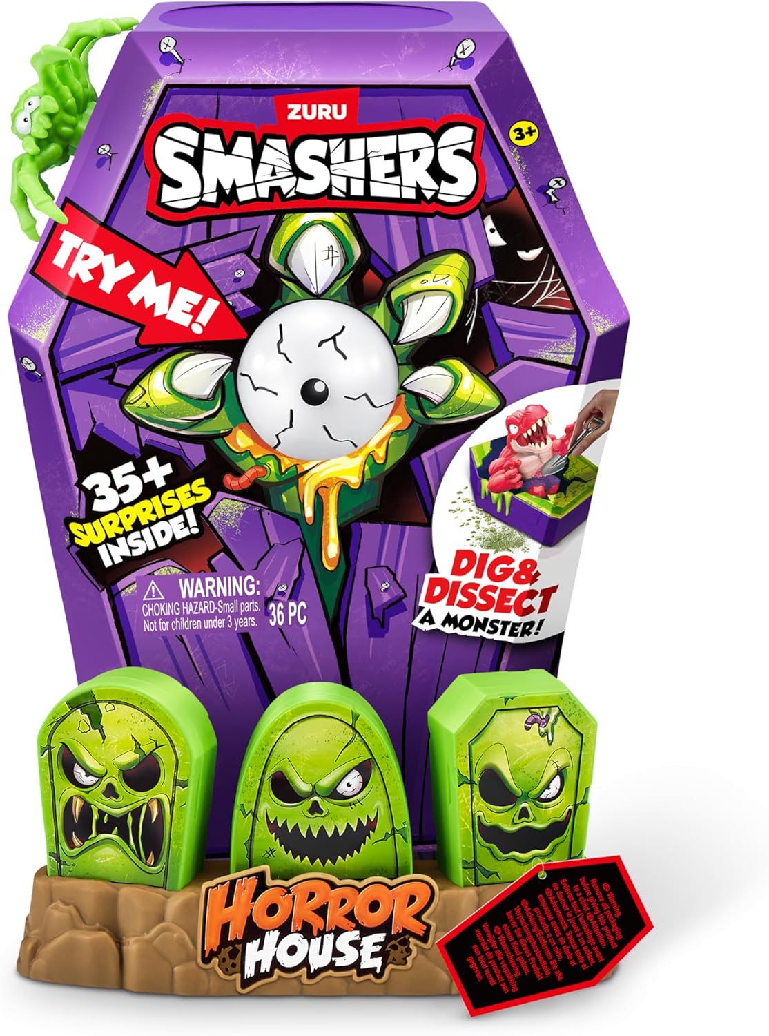 ZURU SMASHERS Horror House líkkista STÓR
