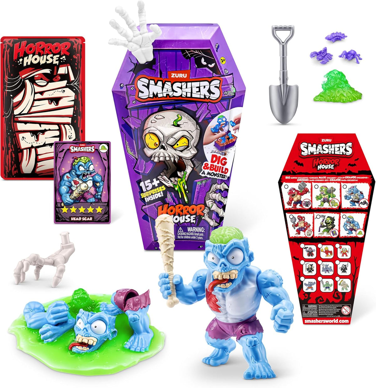 ZURU SMASHERS Horror House líkkista