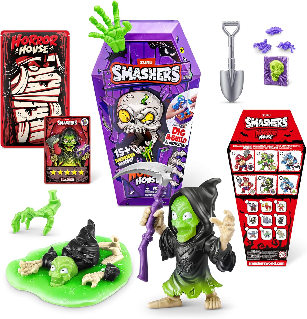 ZURU SMASHERS Horror House líkkista
