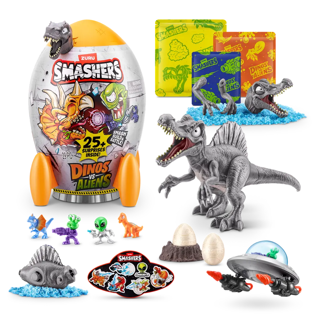 ZURU SMASHERS-DINOS VS ALIENS-Rocket