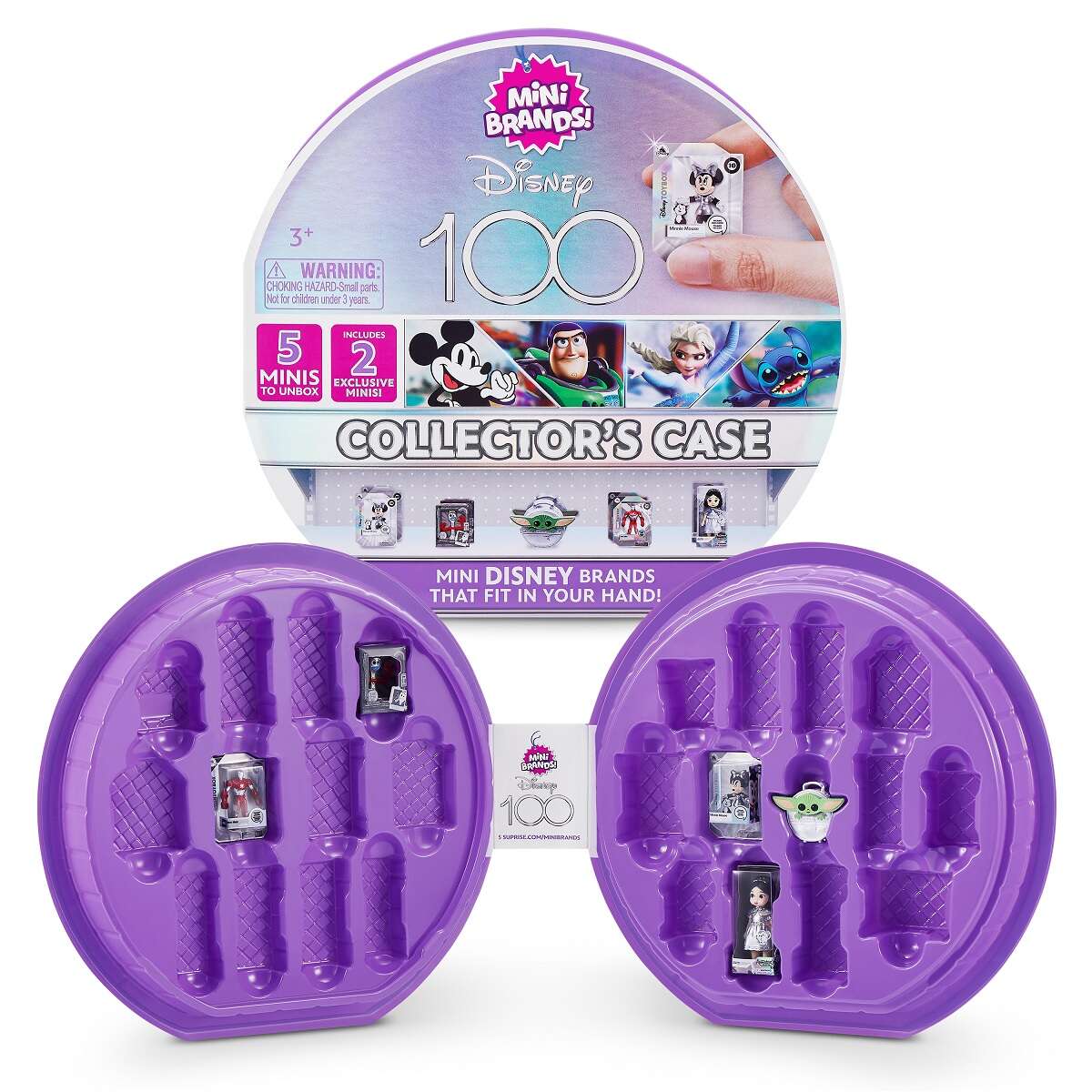 5 Surprise  Disney 100 Edition Collector Case