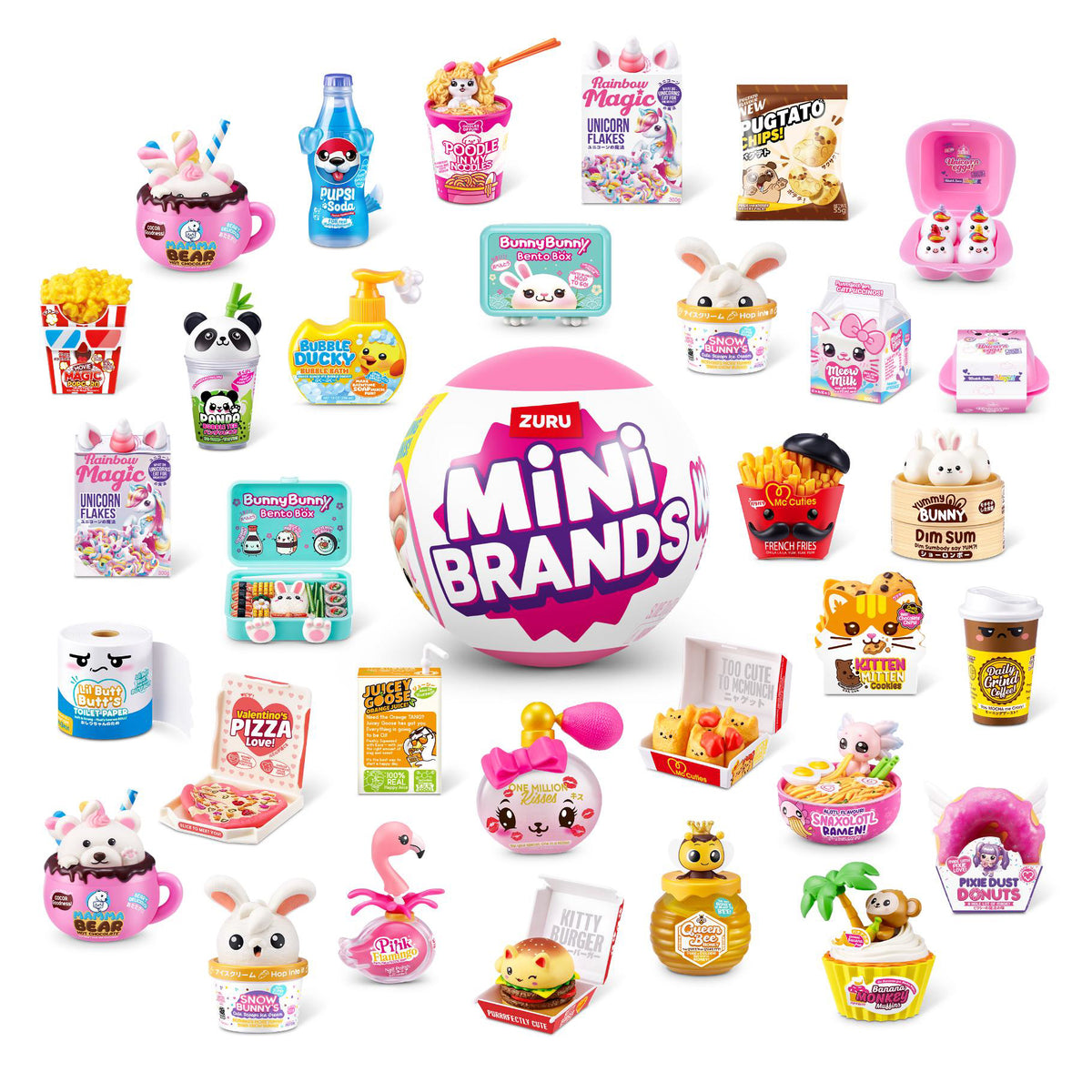 ZURU 5 SURPRISE- Mini Brands KAWAII