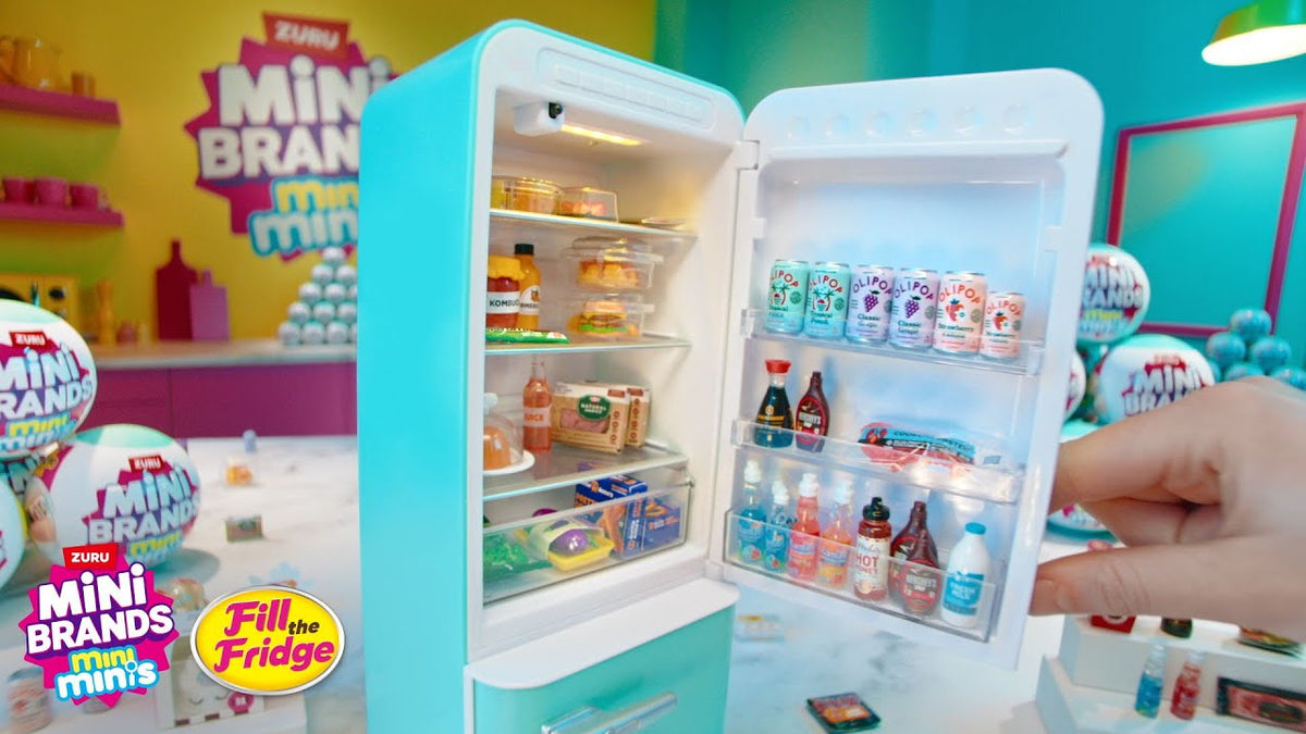 ZURU MINI BRANDS-FILL THE FRIDGE  ÍSSKÁPUR