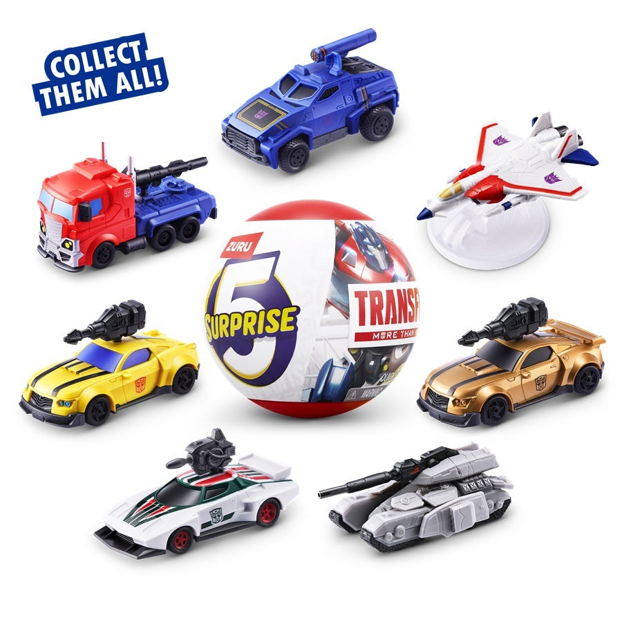 ZURU 5 SURPRISE- TRANSFORMERS