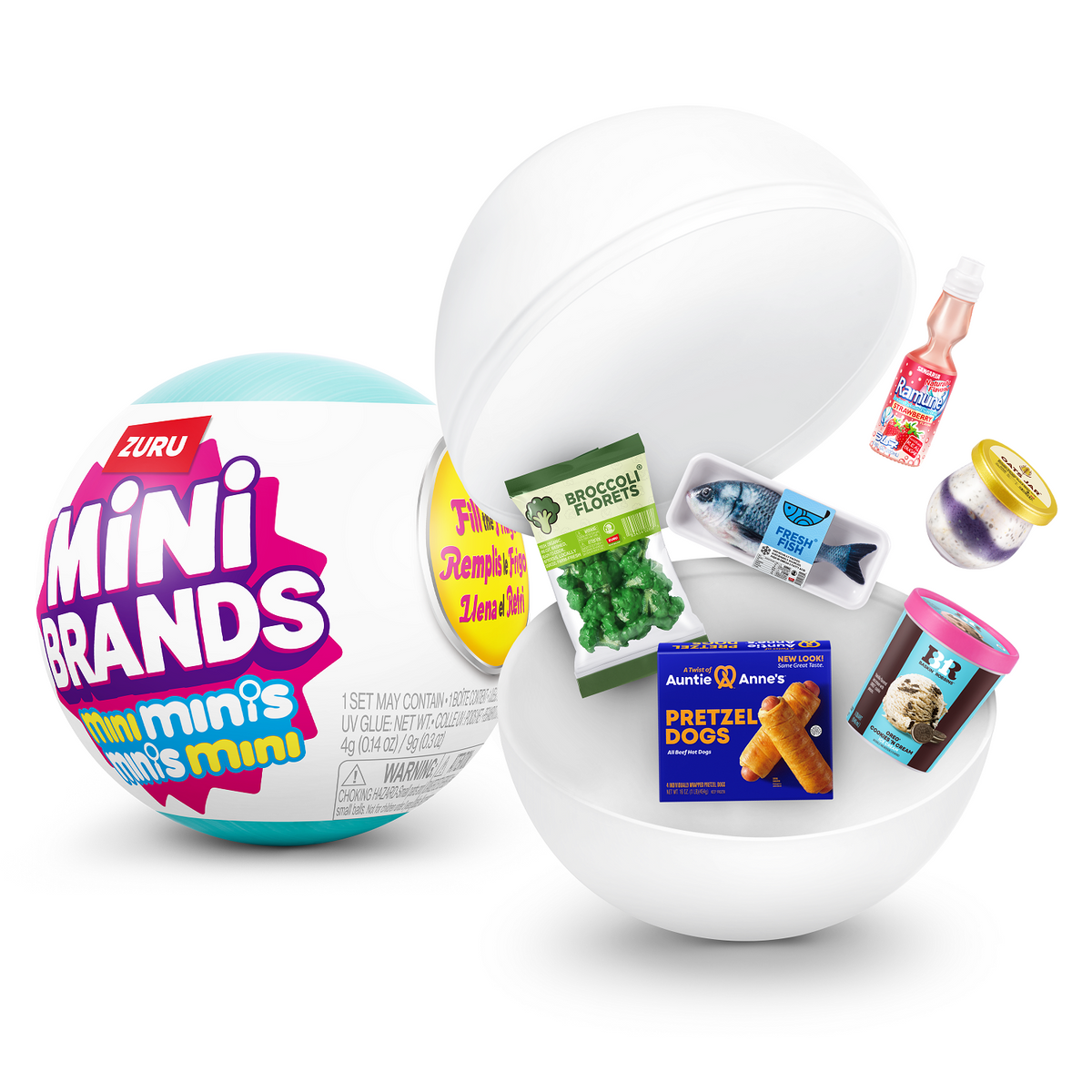 ZURU MINI BRANDS-FILL THE FRIDGE EGG