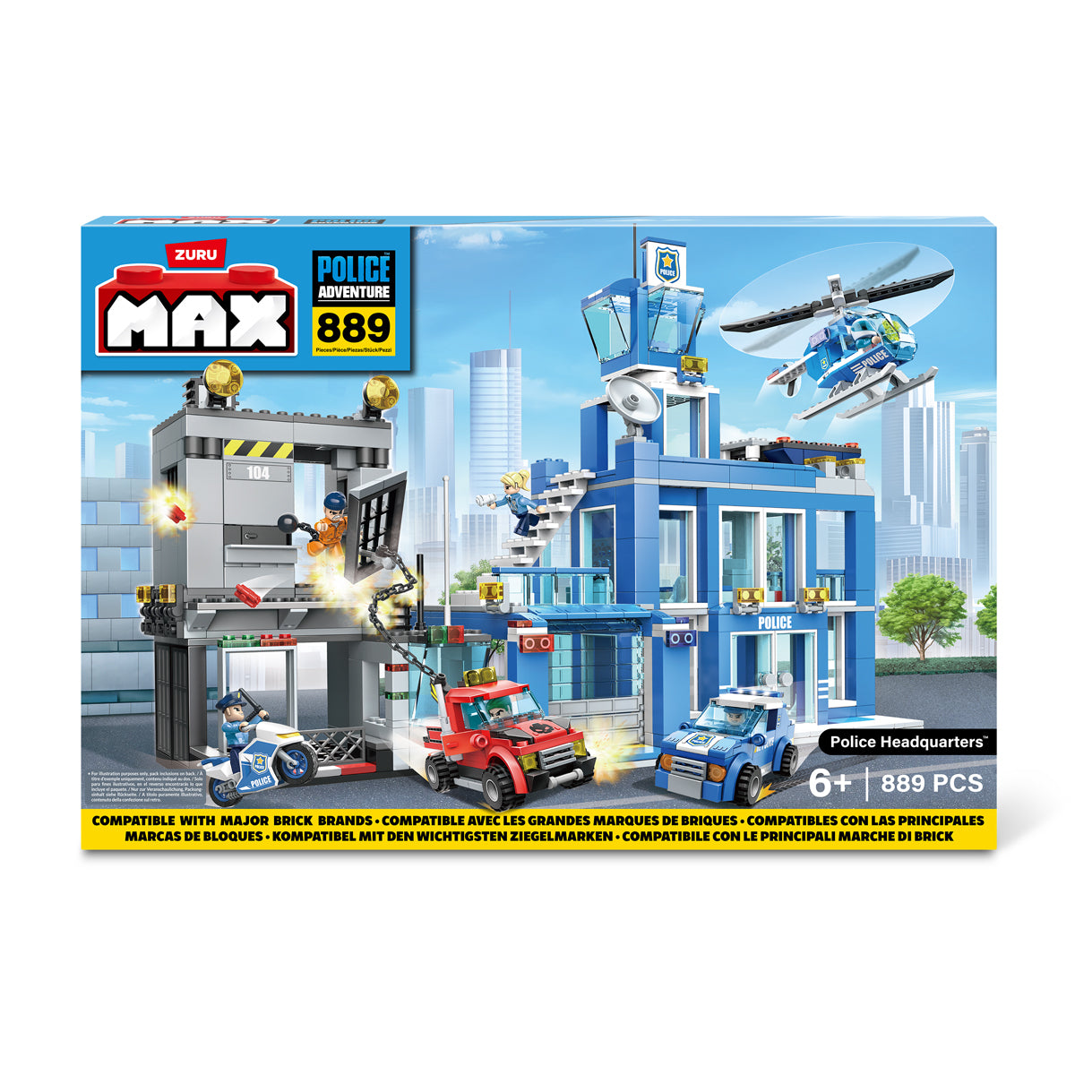 Zuru Max City Stór Lögreglustöð 889