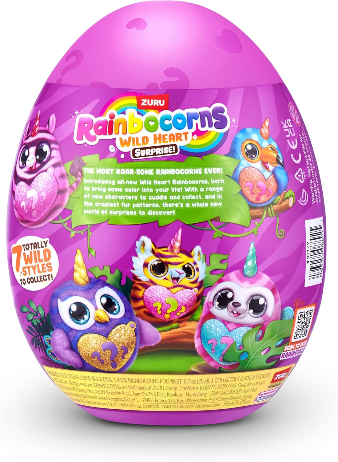 Zuru Rainbocorns Wild Heart Surprise
