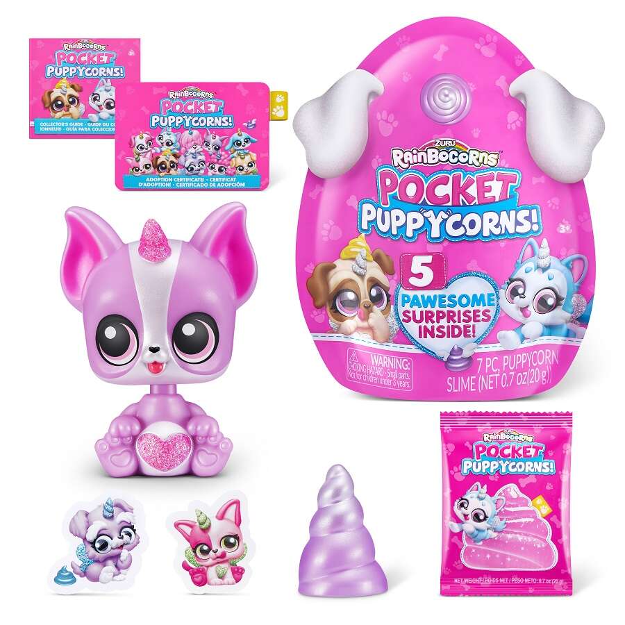ZURU RAINBOCORNS-POCKET PUPPYCORN SURPRISE