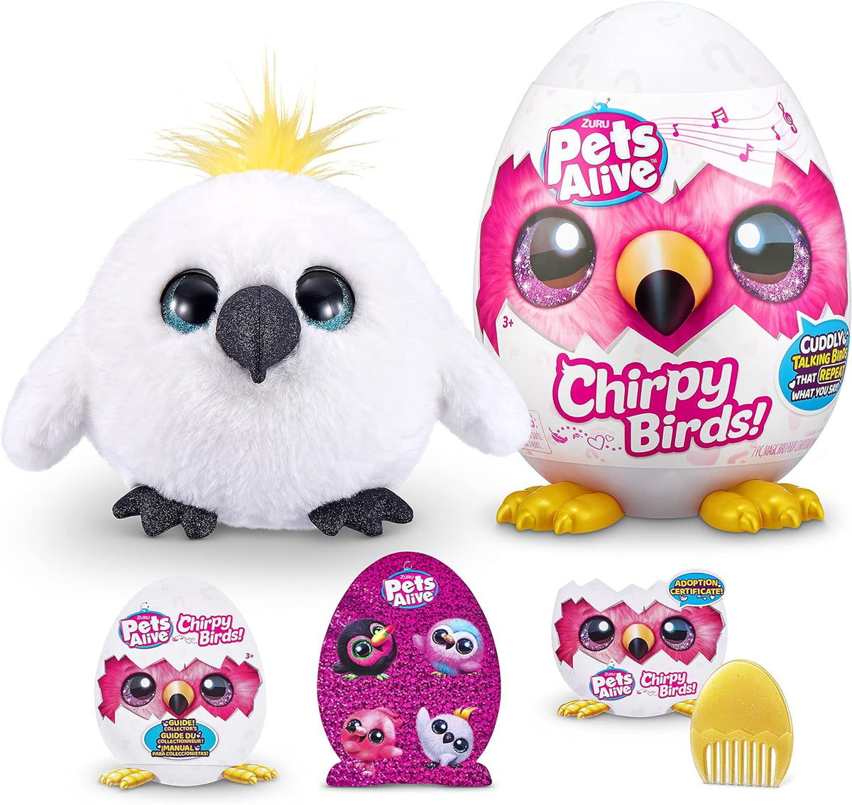 ZURU Pets Alive Chirpy Fugl