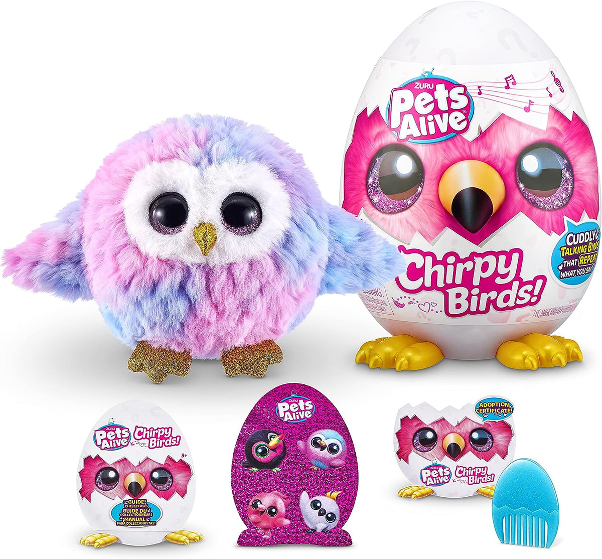 ZURU Pets Alive Chirpy Fugl
