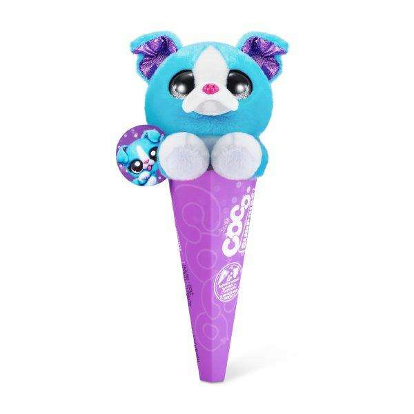 ZURU COCO SURPRISE bangsar - Poncho blár hundur